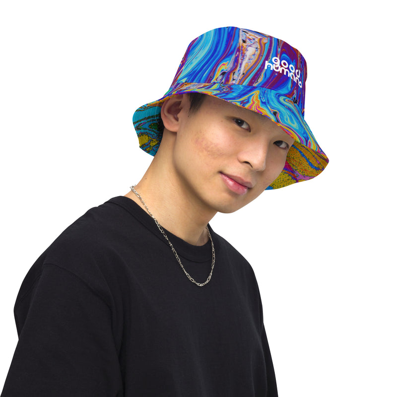 Good Humans Genderless Reversible Bucket Hat