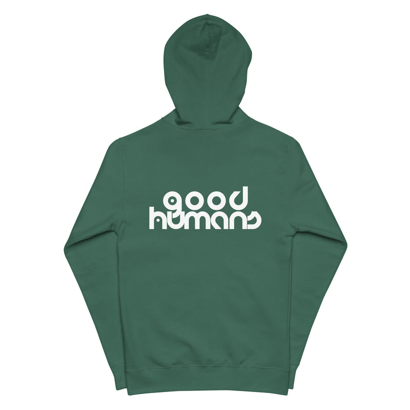 Good Humans Genderless Fleece Zip-Up Hoodie (GH)