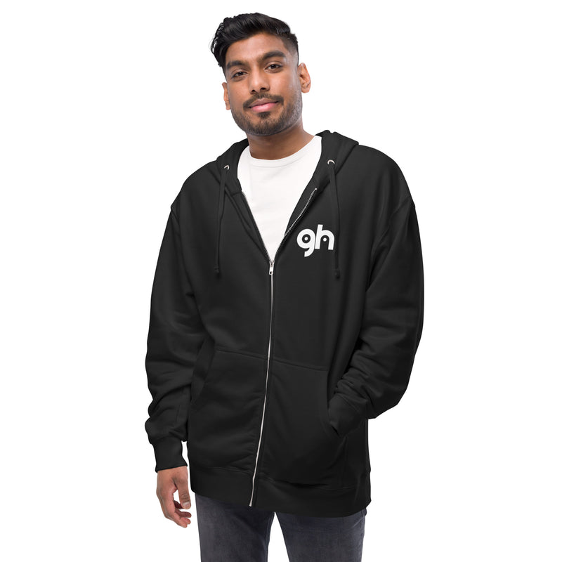 Good Humans Genderless Fleece Zip-Up Hoodie (GH)