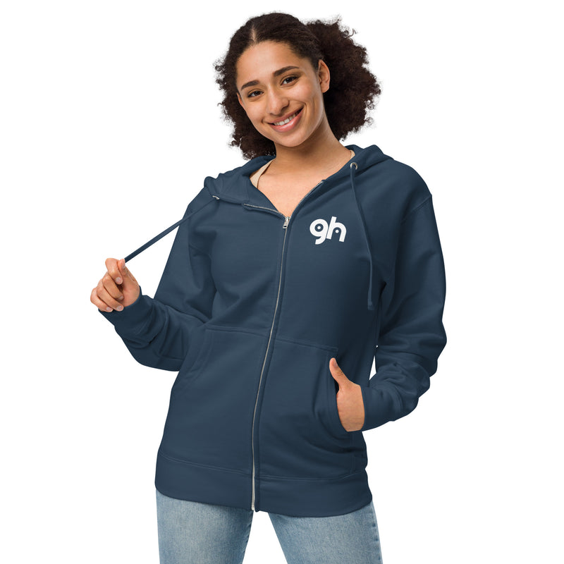 Good Humans Genderless Fleece Zip-Up Hoodie (GH)