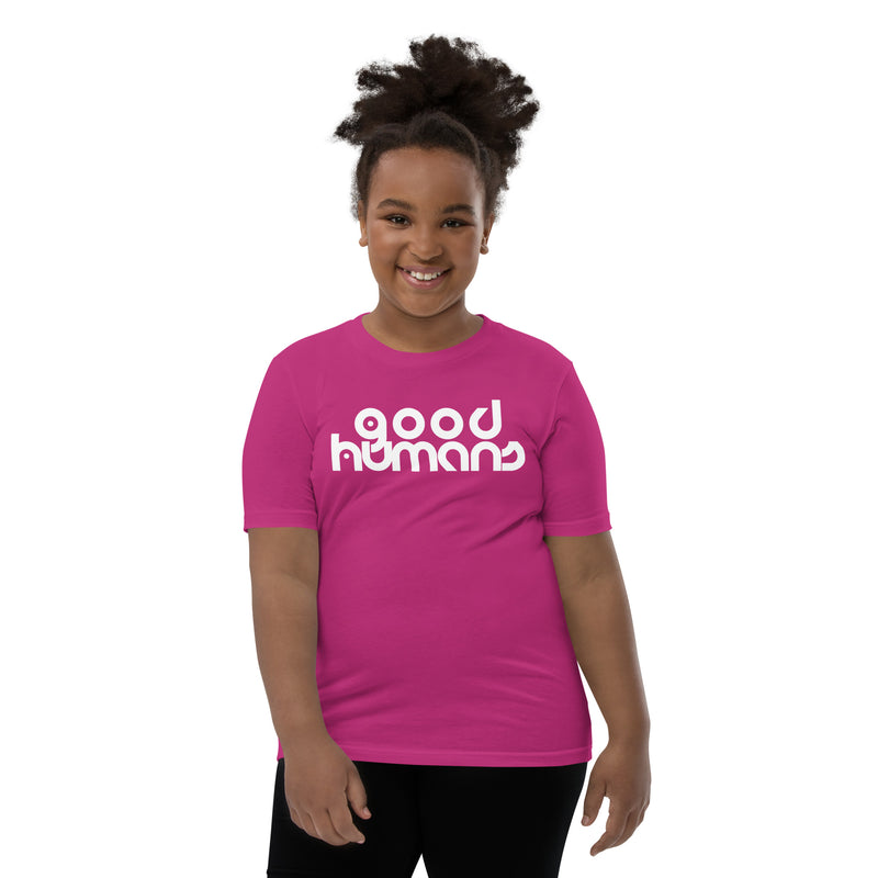 Genderless Youth Good Humans Short Sleeve T-Shirt