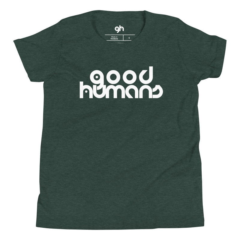 Genderless Youth Good Humans Short Sleeve T-Shirt