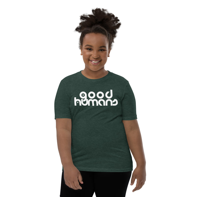 Genderless Youth Good Humans Short Sleeve T-Shirt